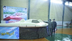 DRONE — The is the American spy drone the Islamic Republic says it fooled into landing in Iran.
