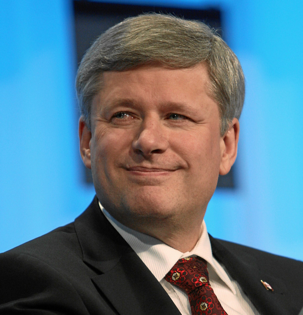 HARPER. . . prime minister 