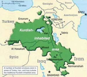 Kurdish-map