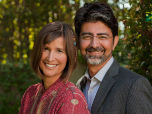 Pierre Omidyar and his wife, Pam.