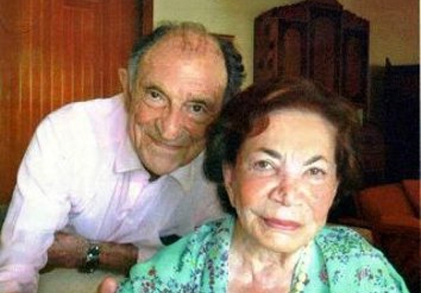 FACES FROM THE PAST — Ashraf Pahlavi (right), the twin sister of the Shah, is now 94 years old.  She was photographed recently with Ardeshir Zahedi, 85, son of the general who helped topple Prime Minister Mohammad Mossadegh and the monarchy’s last ambassador to the United States.  This photo was carried by the Fars news agency, which did not say where it was taken or how the agency obtained it.  Ashraf has lived in seclusion for security reasons—she is the Pahlavi most hated by the revolutionary regime—for decades and has not been seen in public since 1981.  It is not even known for certain where she resides, with various reports putting her in Paris and New York.  Zahedi has lived for decades in Montreux, Switzerland.