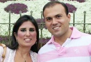 PROSELYTIZING — Naghmeh Abedini (left) says her husband, Saeed (right), is being threatened with a longer term in prison because he has been converting prisoners who share his cell.