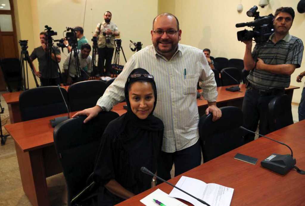 RULING — Jason Rezaian remains in jail, but his wife, Yeganeh Salehi, has been freed on bail. 