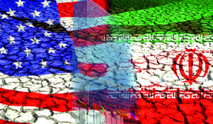 Iran-US_fLAGS