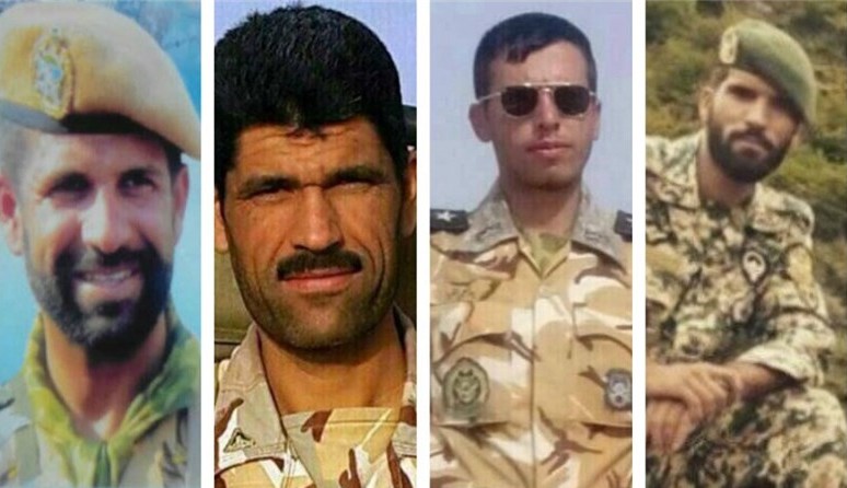 DEAD IN DAYS — These are the four Army soldiers killed in Syria last week.