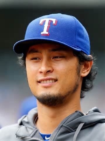 Darvish pitches hitting 97 mph