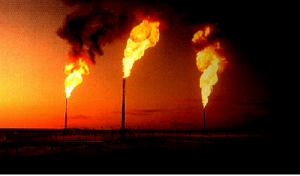 BURN IT UP — Iran has historically burned off more gas than most producing nations..