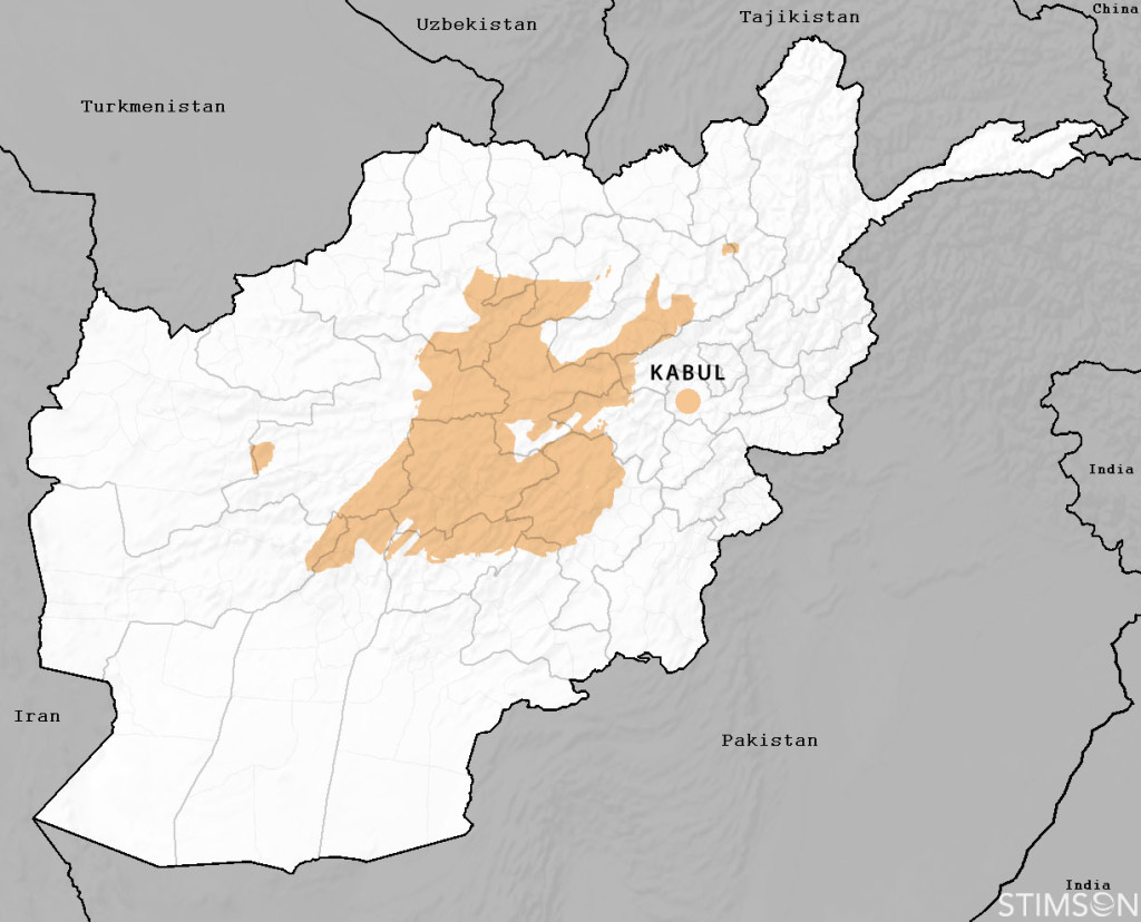 HOMELAND — The shaded areas are where the Hazaras predominate in Afghanistan.