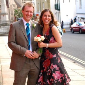 WEDDING BELLS—This is Richard Ratcliffe and Nazanin Zaghari on their wedding day 7 years ago.