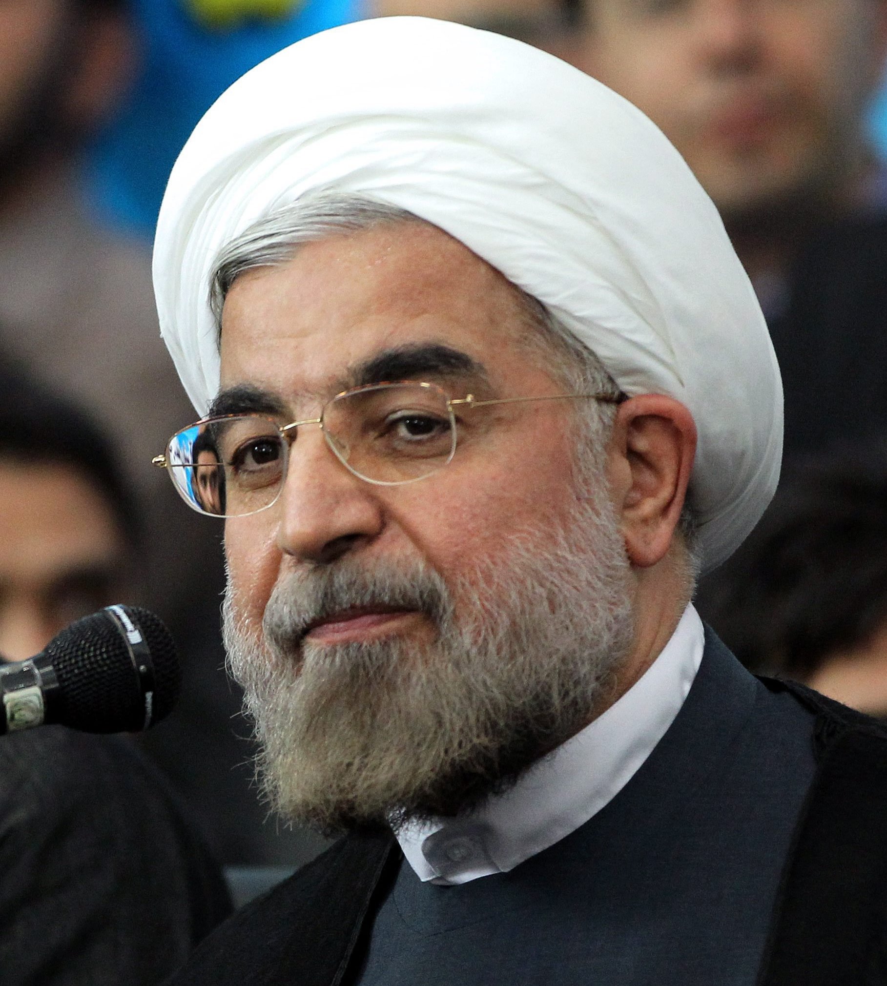 Rohani tries out harsh rhetoric