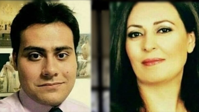 JAILED — Anooshe Rezabakhsh (right) and her son, Sohail Zargarzadeh have been jailed for converting to Roman Catholicism.