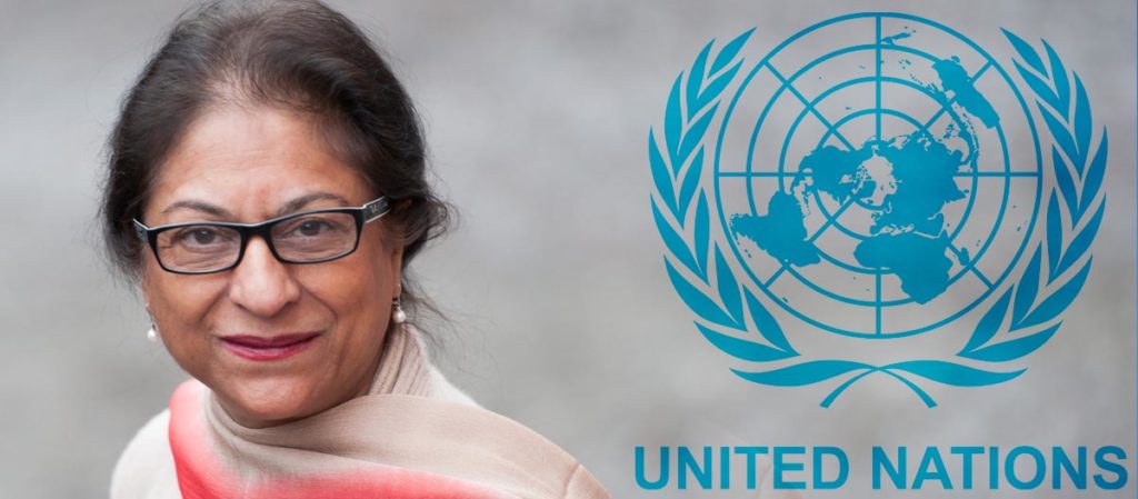 New UN rapporteur on human rights issues her first report