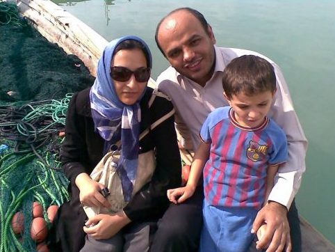 TRAGEDIES — Maryam Rashidi (left), who was killed two years ago, Ahmad Nourani Shallo (center), who died in a car crash last week, and their surviving son, Koorosh, an orphan at eight..