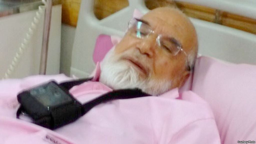 HOSPITALIZED — Mehdi Karrubi rested last week during his third hospitalization of the summer.