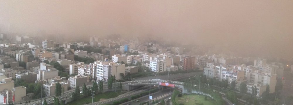 Pollution takes over the country