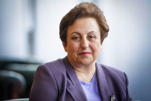 SHIRIN EBADI. . . sole Iranian Nobel prize winner 