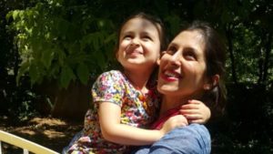 VACATION? — Nazanin Zaghari-Ratcliffe got to spend three days with her four-year-old daughter, Gabriella, at her parents’ home in Tehran.