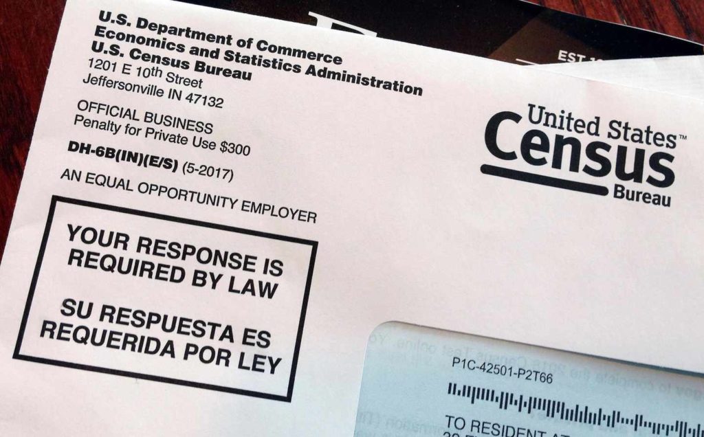 FILL IN THE FORMS — Census forms will be mailed to every US household early next year.