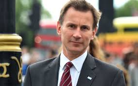 HUNT. . . UK foreign min.