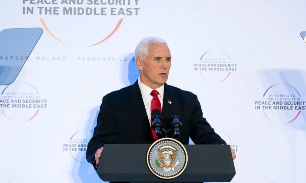 IRRITATING — Vice President Mike Pence gave a speech in Warsaw that sounded like it was written by President Trump—and that infuriated Europeans.