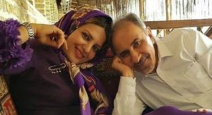 BEFORE THE MURDER — Tehran Mayor Mohammad-Ali Najafi posed with his second wife, Mitra Ostad, before their falling out and her subsequent death at his hands.