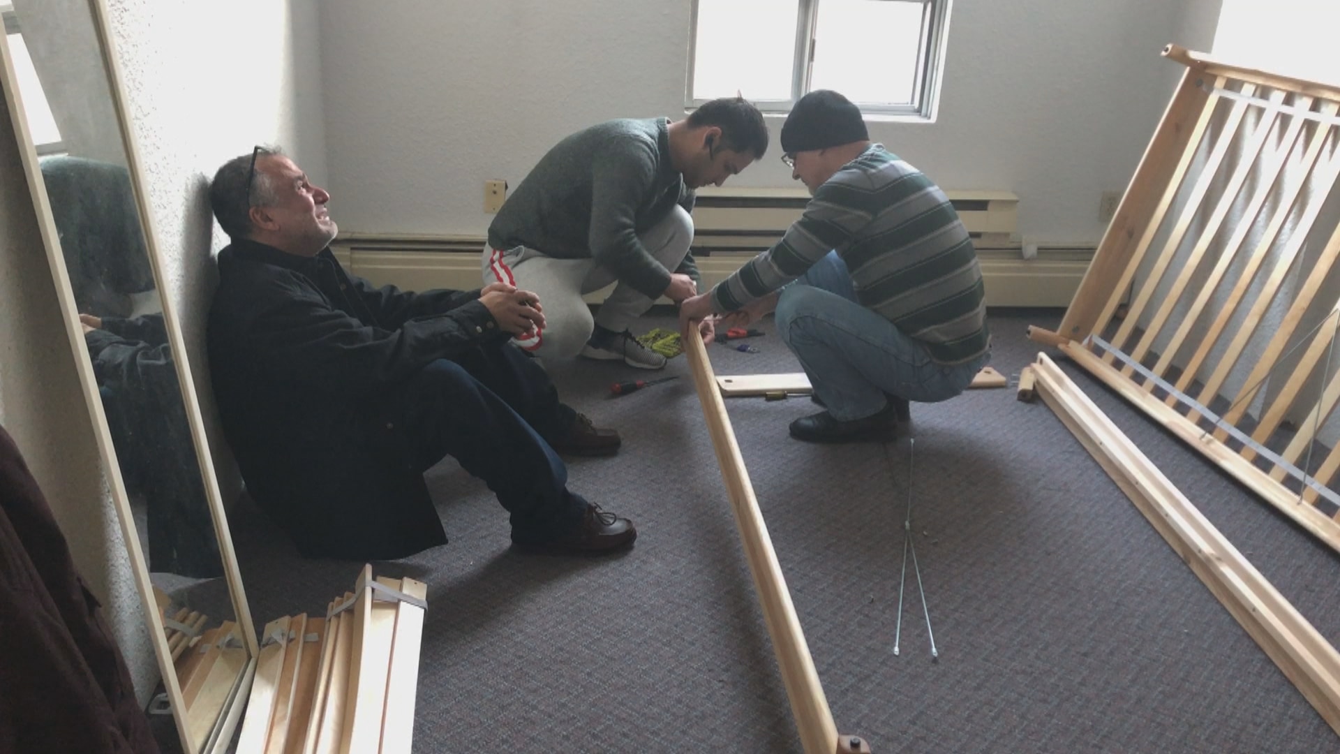 Friends clean out Canada apartment left by victim of airplane shootdown