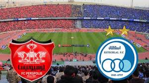 TEHRAN DERBY — Persepolis (the Reds) and Esteghlal (the Blues) faced off against each again this month.  Note how the fans dresssed in their colors¬—and were kept apart inside the stadium.