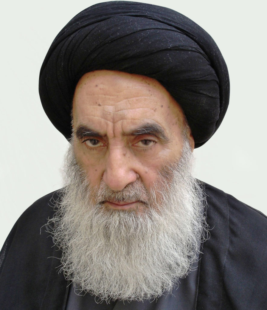 SISTANI. . . Shiite leader in Iraq