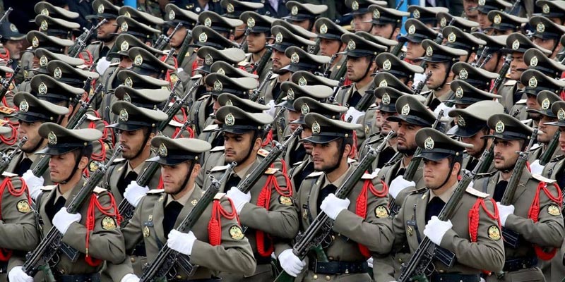 ON THE MARCH — The Pentagon says Iranian troops may be able to march, but they can’t fight well.