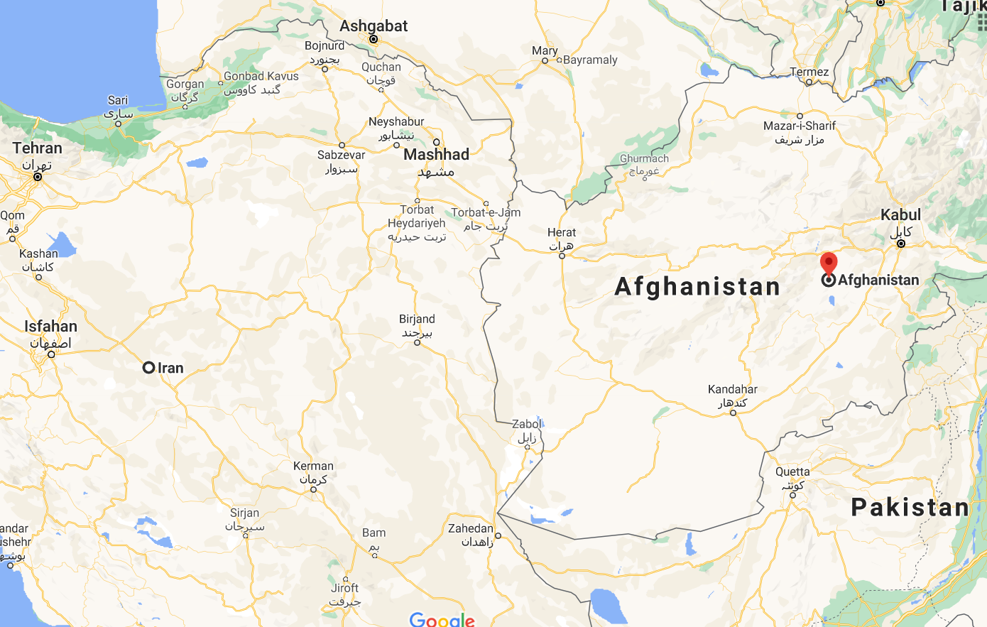 Another blaze at another Afghan border crossing