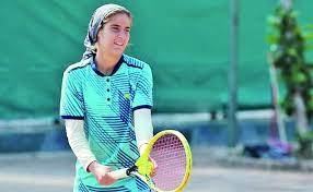 WINNER — Seventeen-year-old Meshkat-ol-Zahra Safi is the first Iranian to win a junior grand slam in international tennis.