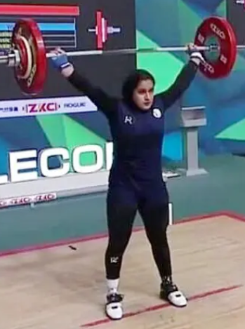 GOODBYE — Yekta Jamali won a silver medal in Germany and then fled the team.