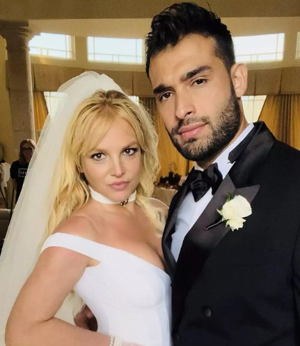 Britney weds Sam, her Persian beau